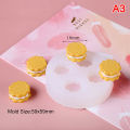 1Pcs Biscuit Resin Mold DIY Cream Cake Biscuit Candle Decoration Silicone Molds. 