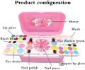 Frozen carry real makeup kids pretend play fashion beauty set fashion accessories carry makeup. 