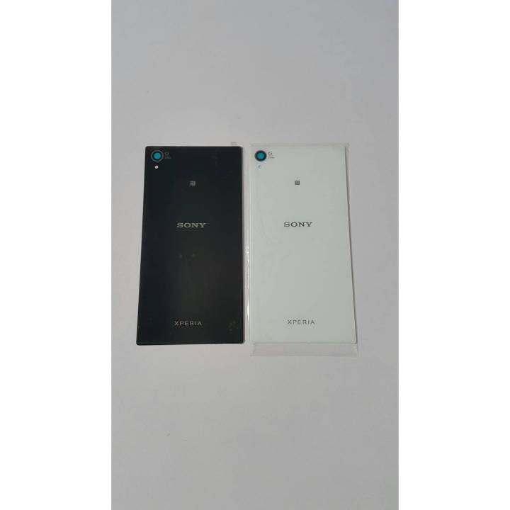 Sony Xperia Z1 Back Door glass  (Black & White ) info by Chat