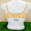 Light Padded Bra For Women & Girls Soft Light Padded Bra in Pack of 2 Skin Black - Size 32 to 42. 