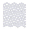 6Pcs/Set Safe Anti Slip Tape S Shape Floor Non slip Sticker Waterproof Carpet Bathtub Stair For Home Bathroom Product Multicolor. 