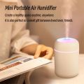 AZTHRONE 300ml Electric Air Humidifier Aroma Oil Diffuser Car Home Air Humidifer USB Cool Mist Sprayer with Colorful Night Light for Home Car. 