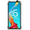 For Infinix S5 Pro Shockproof Airbag Anti Shock Resistant Clear View Transparent Silicone Back Cover. 