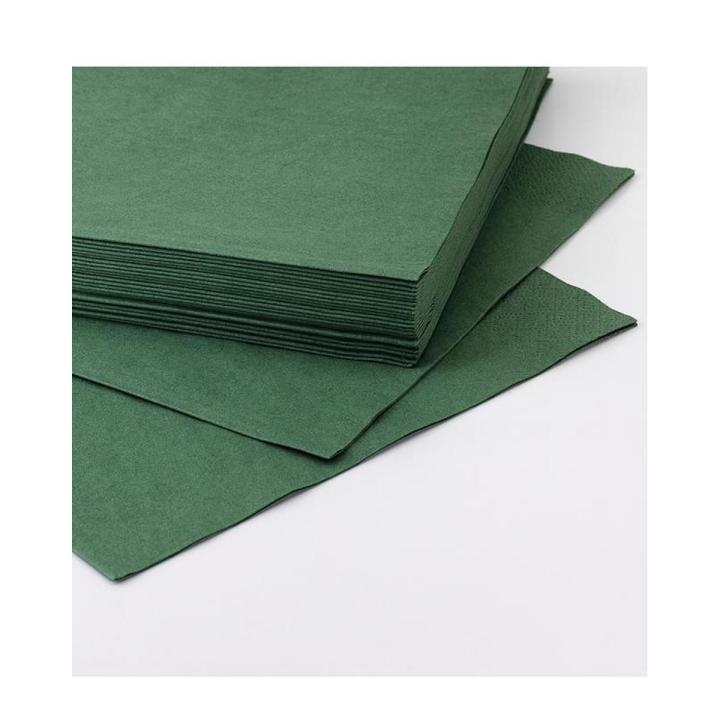 Paper Napkin - Dark Green - 3Ply