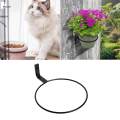 Wall Mount Flower Pot Holder Rings Iron Metal Pot Rings Holder. 