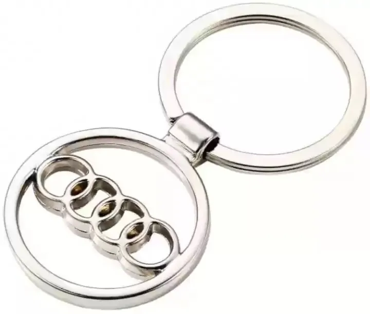Audi%20Car%20Logo%20key%20Ring%20Gift%20Chrome%20Plated%20Metal%20Key%20Chain%20pack%20of%201%20-%20Image%203