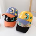 2021 Trend Baby Hat Sumbrero New Dinosaur Print Baseball Cap Takip Summer Sunscreen Kids Beach Hat Outdoor Sun Protection Sun Hat Fashion Baby Accessories Unisex.
