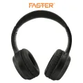FASTER S5 ANC Over-Ear Wireless Headphones with  Active Noise Canceling Feature Plus Hi-Res Audio Stereo and Deep Bass Sound. 