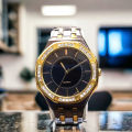 Diamond Watch For Men Stainless Steel Watch For Boys Imported Watch For Gents. 