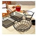 PACK OF 4 SNACK BUCKETS & RESTAURANT STYLE SERVING PLATTER. 