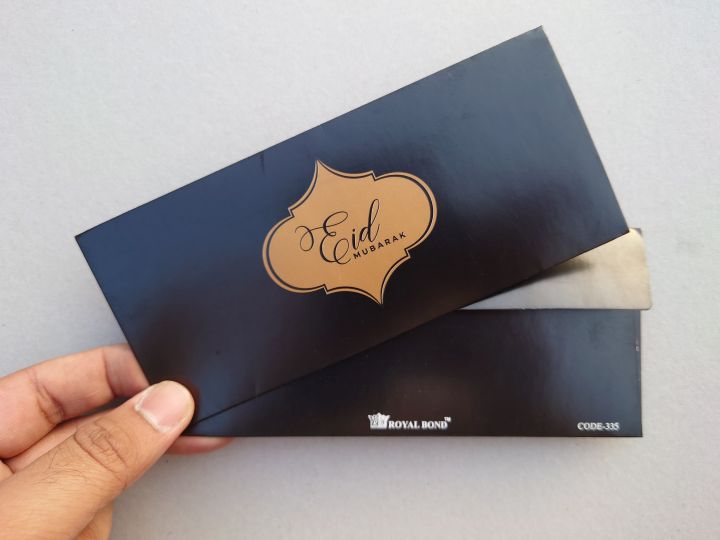 Eidi Design Eid Design Hard Card Material Eidi Envelope Eidi Money Folder | Daraz.pk