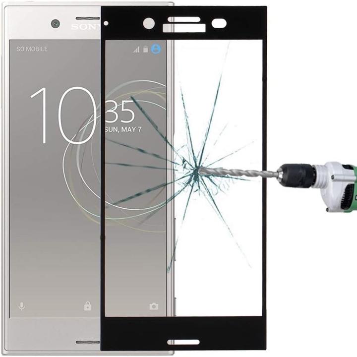 Tempered Film for Sony for Sony Xperia XZ Premium 0.33mm 9H Surface Hardness 3D Silk-Screen Full Screen Tempered Glass Screen Protector (Not for Sony Xperia XZ)