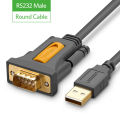 UGREEN USB 2.0 to RS232 DB9 Serial Cable Male A Converter Adapter with PL2303 Chipset for Windows 10, 8.1, 8, 7, Vista, XP, 2000, Linux and Mac OS X 10.6 and Above. 