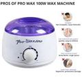 Wax Heater Machine Original Wax Warmer Machine Pro Wax 100 With Free 100g Wax Beans and Free Wax Spatula. 