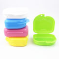 Tooth Retainer Small Hole Tooth Box Braces Container Mouthguard Guard Denture Storage Case Clean Organizer Case. 