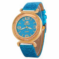 WISH bracelet watch on the new AliExpress foreign trade JOOM fashion watch Korean version gold powder watch. 