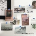 Panda Online 40Pcs/Pack Letter of Time Poetry Series Washi Paper Stickers Journal DIY Scrapbooking Stationery. 