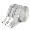 Self Adhesive Crystal Rhinestone Sticker Bling Diamond Ribbon DIY Sticker Rhinestones Arts Crafts Car Phone Decoration. 