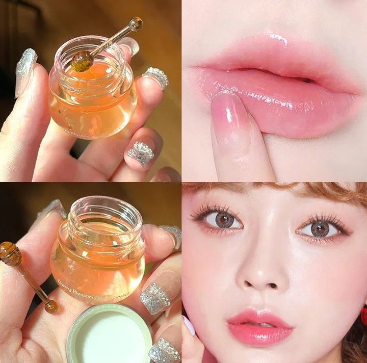 Pink%20Honey%20Moisturizing%20Lip%20Mask%20Peach%20Natural%20Unisex%20Lip%20Oil%20Nourishing%20Fade%20Lip%20Lines%20Lip%20Care%20-%20Image%202