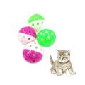 Cat Plastic Playing Ball With Bell. 