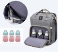 Mother And Baby Backpack New Multifunctional Folding Crib Carry Bag Mother Travel Diaper Bag Baby Stroller Storage Bag. 