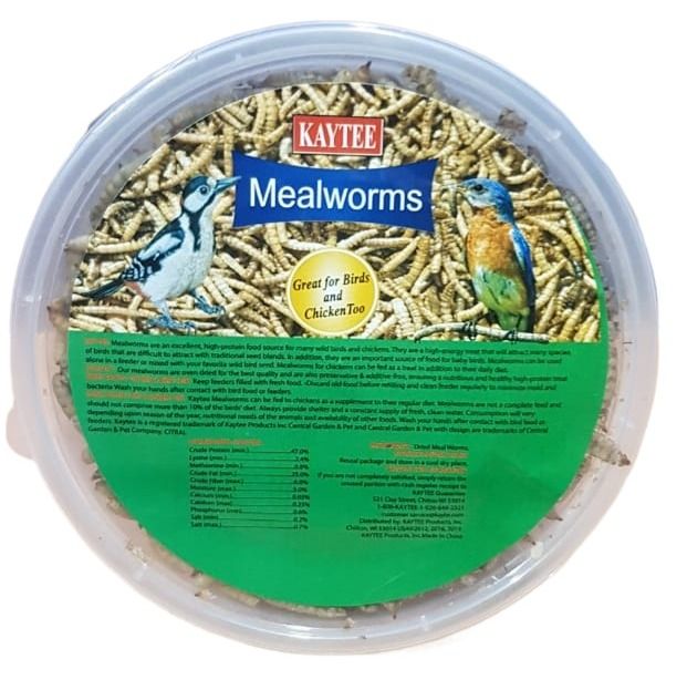 MEAL WORMS DRIED LARVEA 50GM FOR ALL TYPE OF BIRDS-FISHES & TURTLES