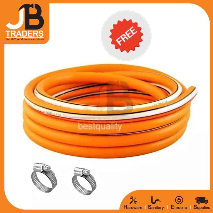 Best Quality PVC Pressure Air & Natural Gas Pipe 8.5mm multiple length with free hose clips