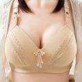 Women Adjustable Straps Wire Free Cotton Soft Foam Padded Bras Back Closure Big Size bra for women and girls Size 36 To 50. 