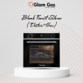 Glam Gas Black Forest Black Gas + Electric | Glam Gas Oven | Built in Oven | Gas + Electric Oven. 