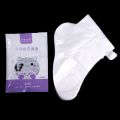 100Pcs/Bag Disposable PE Foot Covers Transparent Shoes Cover Paraffin Bath Exfoliating Foot Mask Therapy Bags Serum Free Empty F. 