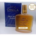 Omega Aftershave Lotion (100ml) - Soothing, Refreshing, Moisturizing - For Men. 