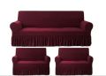 Turkish Style Sofa Covers 5 Seater 6 Seater and 7 Seater Special Sofa Covers Maroon, blue, Gery, Green, Brown Colours. 