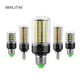 【Topnotch Store】1Pcs High Lumen 5736 SMD E27 E14 3.5W 5W 8W 15W LED Corn Bulb light 85V-265V Constant Current No Flicker 28-156 lamp. 