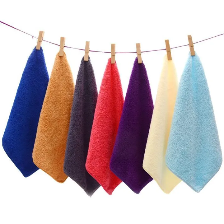 Pack%20of%203%20/%205%20/%2010%20Small%20Towel%2012*12%20Cotton%20Towel%20Bath%20Towel%20For%20Hand%20And%20Face%20Multicolored%20-%20Image%204