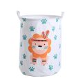 【HOT】 1Pc Cloth Art Folding Geometry Dirty Clothes Toys Storage Bucket Household Storage Basket Dirty Clothes Laundry Basket 40*50Cm. 