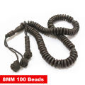 high quality Light Weight Natural Olive ( Zaitoon ) Wood Tasbih handmade Tasbih of 100 beads 9mm Misbaha Tasbeeh Sibha Subha Prayer Counter tasbi. 