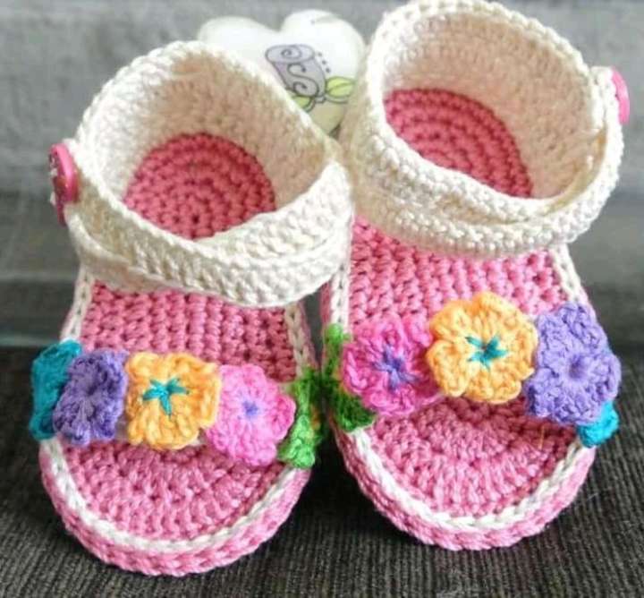 BABY BOOTIES BABY SHOES CUTE BABY WOOLEN CROCHET