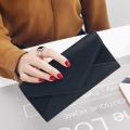 Women Long Envelope Wallet Hasp Pocket Coin Card Holder Purse PU Leather Handbag. 