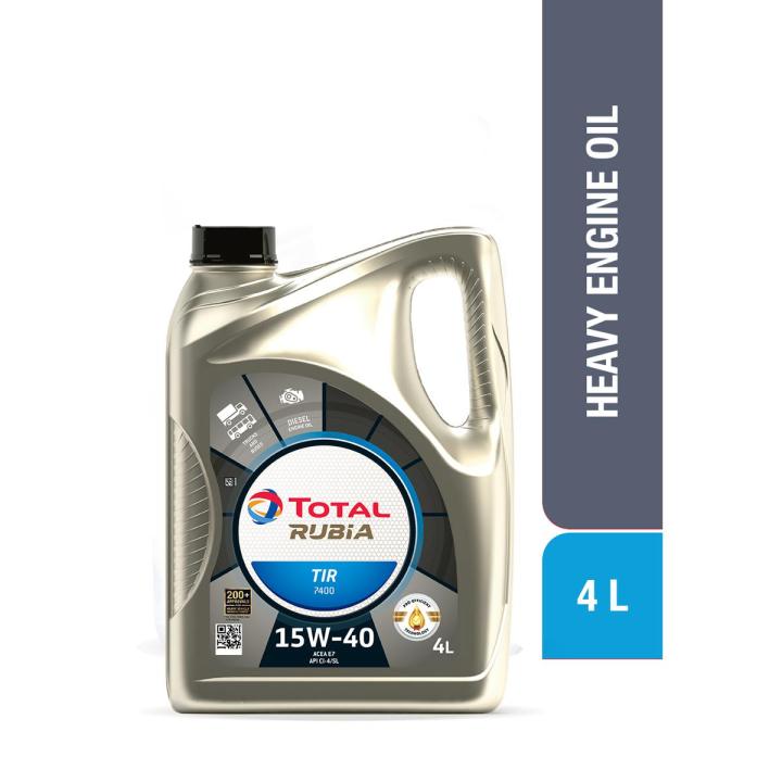 RUBIA TIR 7400 15W40 4L TOTAL PARCO