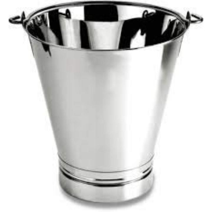 Stainless Steel Small Bucket 6 Liters Balti