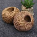 Openness - Simple Natural Brown Jute Rope / Thread – For Durable Packing String for Gardening Applications, Gift Wrapping Art and Craft – 2MM x 45M (Length). 
