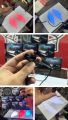 2 PCS Wings Light for Bike and Car Rearview Mirror Welcome Lights, Wings Light for Car, Bike Lights in Red, Blue and White color, Angel Wing Courtesy Puddle Light, Side Mirror Projector Lights Car Accessories for All Brands & Models. 