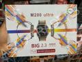 M200 Ultra 2 - 7 IN 1 SmartWatch with charging cable and straps 49 mm display - 2.1 Inch Full HD Screen Series 8 - Wireless Charging - 7 Straps - Waterproof - Smart Watch. 