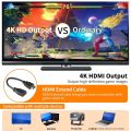 2.4G Wireless Controller Game Stick With 64gb Tf Card Plug and Play Video Game Stick Built in 10000+ Games, 4K High Definition HDMI Output with Two Game Controllers. 