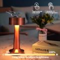 LED Table Lamp – Wireless LED Desk Lamp – Rechargeable Modern Touch Light for Bedroom, Hotel, or Dining Table - 1pcs Multicolor. 