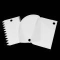 Double Edge Cake Decorator Icing Combs (3 pcs). 