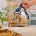 1.2L Induction Cooker Tea Pot Creative Kitchen Tools Stainless Steel Water Flat Bottom Coffee Kettle. 