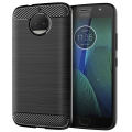 lthmy for Motorola Moto G5S Plus Case Carbon Fiber TPU Soft Silicone Back Cover Armor Phone Case Casing. 