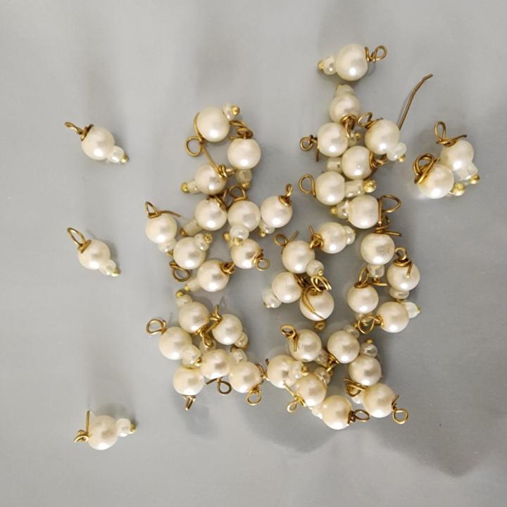 Loreals Hanging Beads Charms 3mm 70pc 10gms  2mm 100pc 10g Jewelry Findings Making handmade Round Ball Tail
