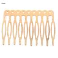 Vintage Blank Metal Hair Comb for Bridal Hair Accessories DIY 5.6cm Gold. 